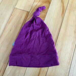 Kyte Baby Bamboo Knot Top Hat Maroon Size Newborn